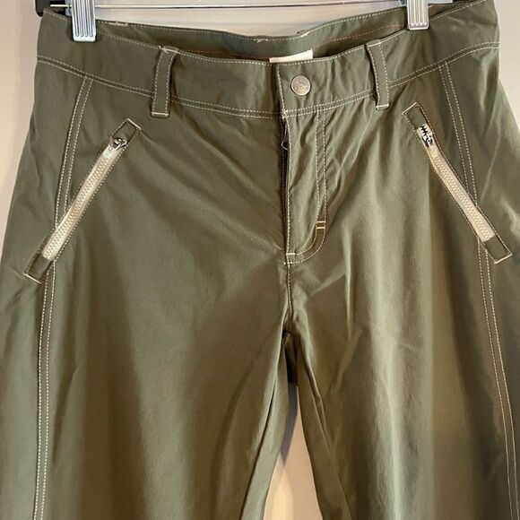 L.L. Bean Olive Army Green Trek Outdoor Hiking Pant | SZ 6R - Picture 6 of 6